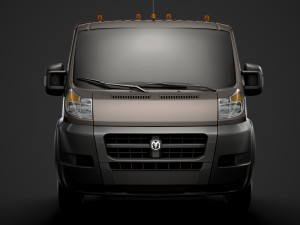 ram promaster chassis truck single cab 4035 wb 2019 3D Model