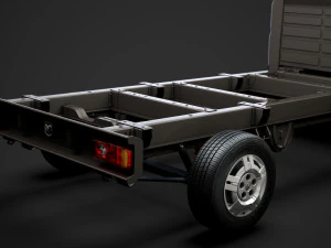 ram promaster chassis truck single cab 4035 wb 2019 3D Model