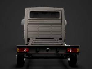 ram promaster chassis truck single cab 4035 wb 2019 3D Model