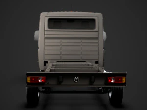 ram promaster chassis truck single cab 4035 wb 2019 3D Model