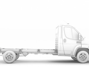 ram promaster chassis truck single cab 4035 wb 2019 3D Model