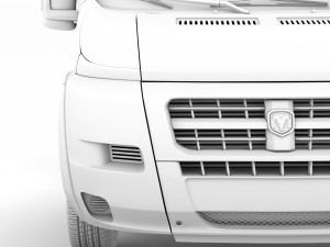 ram promaster chassis truck single cab 4035 wb 2019 3D Model