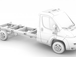 ram promaster chassis truck single cab 4035 wb 2019 3D Model