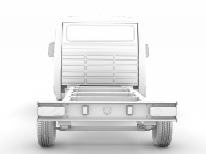 ram promaster chassis truck single cab 4035 wb 2019 3D Model