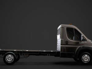 ram promaster chassis truck single cab 4035 wb 2019 3D Model