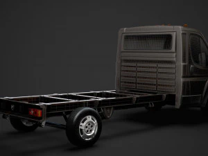 ram promaster chassis truck single cab 4035 wb 2019 3D Model