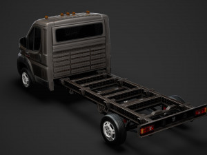 ram promaster chassis truck single cab 4035 wb 2019 3D Model
