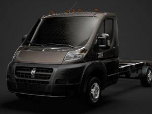 ram promaster chassis truck single cab 4035 wb 2019 3D Model