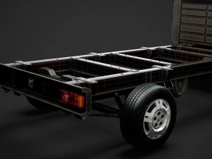 ram promaster chassis truck single cab 4035 wb 2019 3D Model