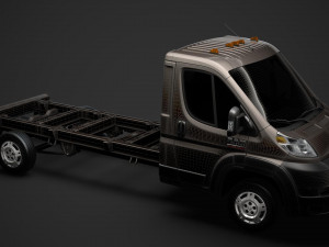 ram promaster chassis truck single cab 4035 wb 2019 3D Model