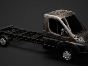 ram promaster chassis truck single cab 4035 wb 2019 3D Model