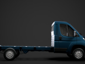 citroen jumper chassis truck single cab 3800wb 2020 Modelo 3D