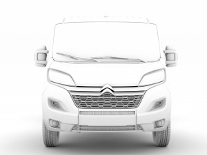 citroen jumper chassis truck single cab 3800wb 2020 Modelo 3D