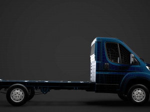 citroen jumper chassis truck single cab 3800wb 2020 Modelo 3D
