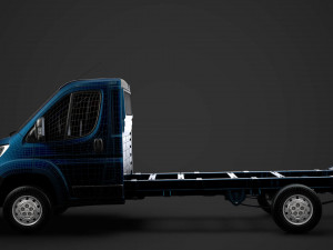 citroen jumper chassis truck single cab 3800wb 2020 Modelo 3D