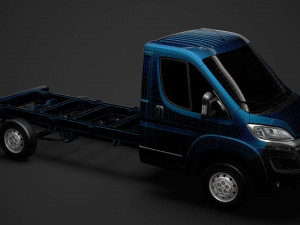 citroen jumper chassis truck single cab 3800wb 2020 Modelo 3D
