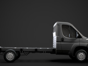 peugeot boxer chassis truck single cab 3800wb 2014 Modello 3D