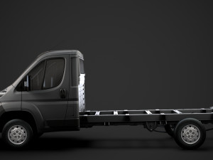 peugeot boxer chassis truck single cab 3800wb 2014 Modello 3D