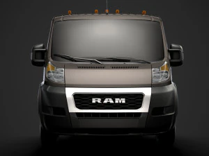 ram promaster chassis truck single cab 4035 wb 2020 3D Model