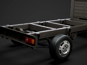 ram promaster chassis truck single cab 4035 wb 2020 3D Model