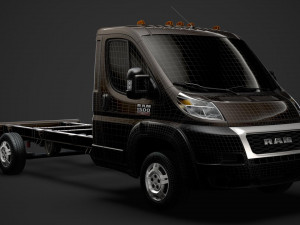 ram promaster chassis truck single cab 4035 wb 2020 3D Model