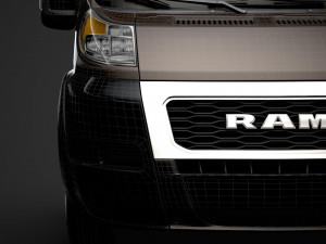 ram promaster chassis truck single cab 4035 wb 2020 3D Model