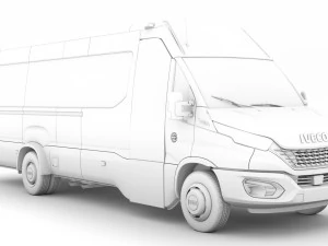 iveco daily tourus l5h2 2020 3D Model
