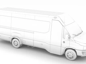 iveco daily tourus l5h2 2020 3D Model