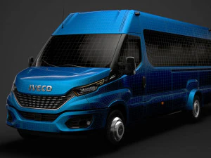 iveco daily tourus l5h2 2020 3D Model