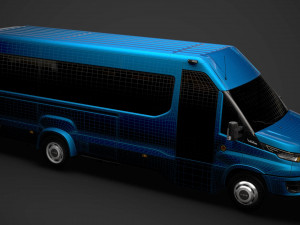 iveco daily tourus l5h2 2020 Modelo 3D
