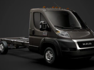 camion telaio ram promaster cabina singola 4035 wb 2020 Modello 3D