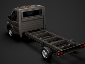 ram promaster chassis truck single cab 4035 wb 2020 Modelo 3D