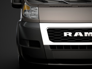 ram promaster chassis truck single cab 4035 wb 2020 Modelo 3D