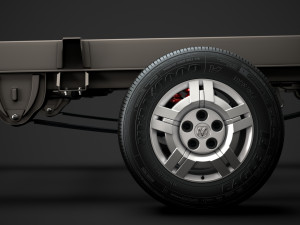 ram promaster chassis truck single cab 4035 wb 2020 Modelo 3D
