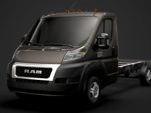 ram promaster chassis truck single cab 4035 wb 2020 3D Model