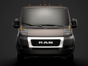 ram promaster chassis truck single cab 4035 wb 2020 Modelo 3D
