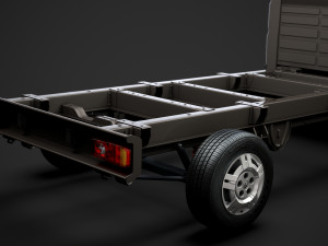 ram promaster chassis truck single cab 4035 wb 2020 Modelo 3D