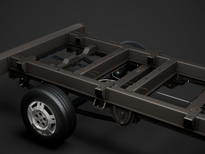 ram promaster chassis truck single cab 4035 wb 2020 Modelo 3D