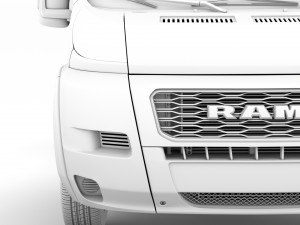 ram promaster chassis truck single cab 4035 wb 2020 Modelo 3D