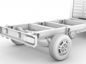 ram promaster chassis truck single cab 4035 wb 2020 Modelo 3D