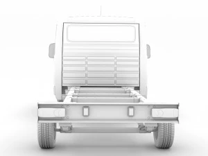 ram promaster chassis truck single cab 4035 wb 2020 3D Model