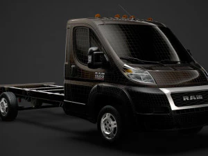 ram promaster chassis truck single cab 4035 wb 2020 3D Model