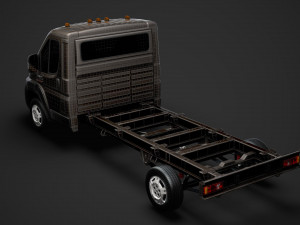 ram promaster chassis truck single cab 4035 wb 2020 Modelo 3D