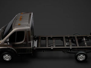 ram promaster chassis truck single cab 4035 wb 2020 3D Model