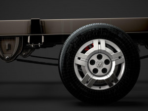 ram promaster chassis truck single cab 4035 wb 2020 Modelo 3D