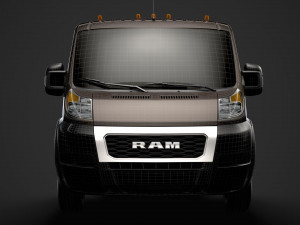 ram promaster chassis truck single cab 4035 wb 2020 Modelo 3D