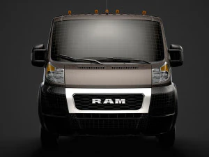 ram promaster chassis truck single cab 4035 wb 2020 3D Model