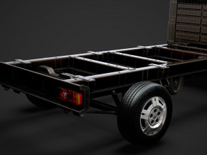 ram promaster chassis truck single cab 4035 wb 2020 Modelo 3D