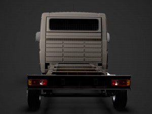 ram promaster chassis truck single cab 4035 wb 2020 Modelo 3D