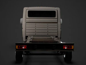 ram promaster chassis truck single cab 4035 wb 2020 3D Model